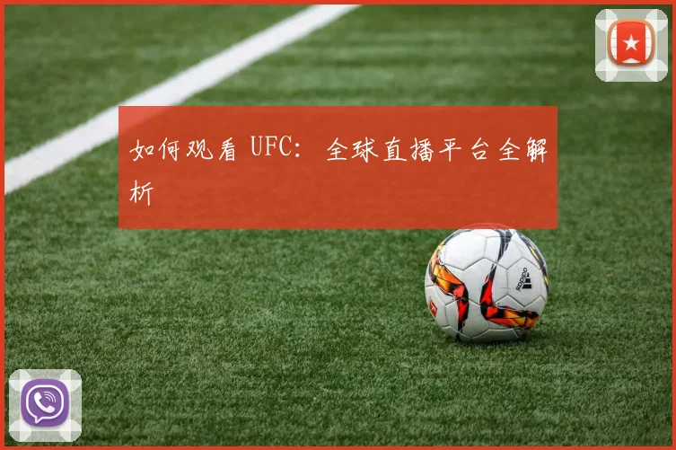 如何观看 UFC：全球直播平台全解析